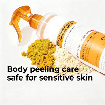 ⚡ Flash Sale | Kojic Acid - Turmeric Exfoliating Body Mist | Smooth Skin & Pore Care