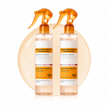 ⚡ Flash Sale | Kojic Acid - Turmeric Exfoliating Body Mist | Smooth Skin & Pore Care